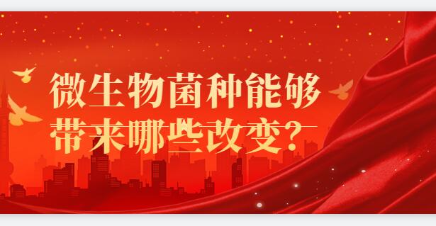 微生物菌种能够带来哪些改变？